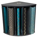 Trieur Ergonomique The Corner 1928 5 Compartiments - Noir/gris - X 3 - Exacompta