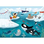 Clementoni - 21308 - SuperColor 2x20 + 2x60 pieces - Monde marin