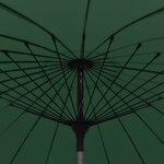 vidaXL Parasol d'extérieur avec mât en aluminium 270 cm Vert