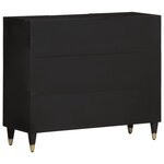 vidaXL Armoire latérale 90x33x75 cm bois massif de manguier