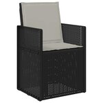 vidaXL Ensemble de salle à manger pour jardin avec coussin 7 Pièces PP