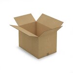 Caisse carton brune double cannelure raja 60x40x40 cm (lot de 10)