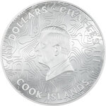 Pièce de monnaie en Argent 100 Dollars g 1000 (1 Kg) Millésime 2024 Topography GRAND CANYON