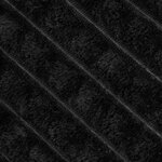 vidaXL Couvertures à jeter 6 Pièces Noir 240 x 220 cm Toison