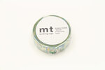 Masking Tape MT triangles bleu - sankaku blue