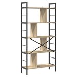 vidaXL Étagère Chêne Sonoma 75 x 30 x 156 cm Bois d'ingénierie