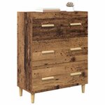 vidaXL Buffet Bois ancien 69 5 x 34 x 90 cm Bois d'ingénierie