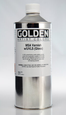 Vernis MSA (base essence minérale) Brillant 946 ml
