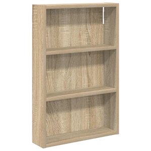 vidaXL Armoire murale de salle de bain Chêne Sonoma 40 x 10 x 60 5 cm