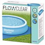 Bestway Tapis de sol pour piscine Flowclear 396x396 cm