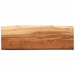 vidaXL Étagères murales 2 Pièces 60x20x3 5 cm bois massif d'acacia