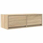 vidaXL Meubles TV 2 Pièces chêne sonoma 80x31x25 5 cm bois d'ingénierie
