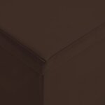 vidaXL Banc de rangement pliable Marron PVC