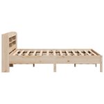 vidaXL Cadre de lit sans matelas 135x190 cm bois de pin massif