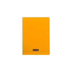 Cahier piqué 8000 POLYPRO orange 21x29,7cm 192p séyès 90g CALLIGRAPHE