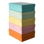 Purebox Pastel A4 100mm - Couleurs Assorties - X 5 - Falken