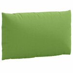 vidaXL Coussins de palette lot de 2 vert mélangé tissu