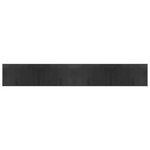vidaXL Tapis rectangulaire gris 60x400 cm bambou