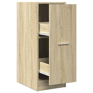 vidaXL Armoire d'apothicaire chêne sonoma 30x41x77 5cm bois ingénierie