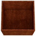 vidaXL Jardinière 32x30x29 cm acier corten