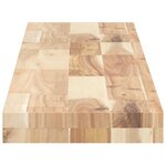 vidaXL Étagères flottantes 4 Pièces 120x20x4 cm acacia massif non traité
