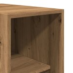 vidaXL Garde-robe chêne artisanal 30x50x200 cm bois d'ingénierie