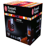 Russell hobbs trancheuse desire slice and go rouge 200 w