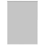 vidaXL Store enrouleur occultant 164 4 x 230 cm largeur du tissu 160 cm gris