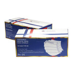 Pack de 1000 masques chirurgicaux en14683 : type 2r - 99 5   de filtration