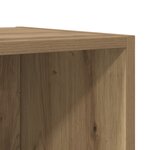 vidaXL Meuble mural chêne artisanal 37 x 37 x 37 cm Bois d'ingénierie