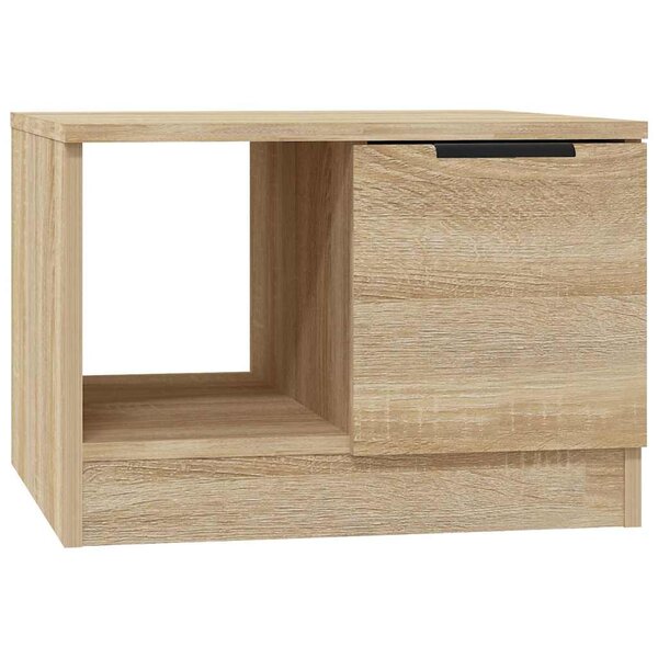 vidaXL Table basse chêne sonoma 50x50x36 cm bois d'ingénierie