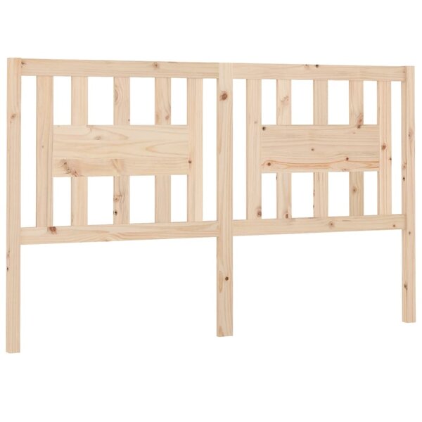 vidaXL Tête de lit 166x4x100 cm Bois massif de pin