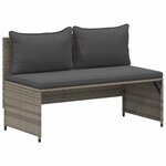 vidaXL Ensemble de canapés d'extérieur 4 -Seater 4 pc 55 x 30 x 39 cm