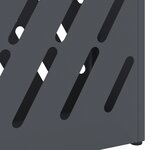vidaXL Support de parapluie - Anthracite - 28x12x41 cm - Fabriqué en acier