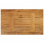 vidaXL Dessus de table 60x20x3 8 cm rectangulaire bois massif manguier