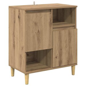 vidaXL Buffet chêne artisanal 35 x 60 x 70 cm Bois d'ingénierie