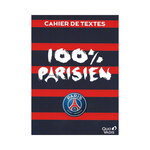 Cahier de textes - 17x22cm - club de football psg - 100  parisien