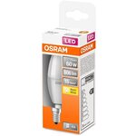 Osram ampoule led flamme dépolie avec radiateur 7 5w=60 e14 chaud