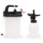 vidaXL Purgeur de frein blanc et noir 3 L