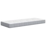 vidaXL Matelas à ressorts ensachés moyen 90x200 cm