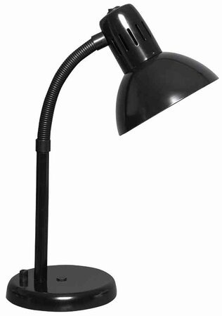 lampe de table 'FLEXIBLE' faible consommation d'énergie H 40 cm NOIR UNILUX