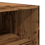 vidaXL Garde-robe vieux bois 80x50x200 cm bois d'ingénierie