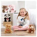 Trudi fluffies - peluche panda