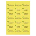 Étiquette adhésive permanente 105x148 5 mm (lot de 400)
