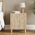 vidaXL Table de chevet Chêne Sonoma 43 x 34 5 x 50 cm