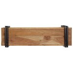 vidaXL Étagère murale 110x33x45 cm bois massif d'acacia