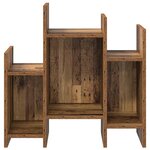 vidaXL Meuble d'appoint Bois ancien 60 x 26 x 60 cm Bois d'ingénierie