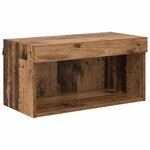 vidaXL Meuble TV Bois Ancien 60 x 30 x 30 cm Bois d'ingénierie