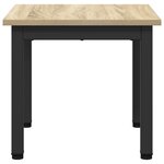vidaXL Table basse Sonoma 40 x 40 x 36 cm Bois d'ingénierie