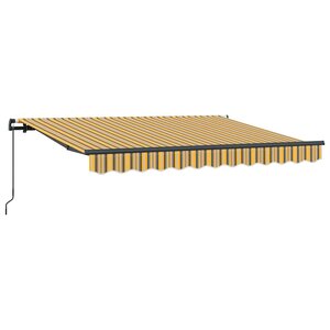 vidaXL Auvent Rétractable Multicolore 350 x 200 cm